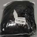 Black Linen Curtains 84 inches Long 2 Panels for Bedroom Back Tab Light Filtering Privacy Sheer Black Curtains Muslin Look Modern Farmhouse Cotton Textured Gauze Curtain for Living Room 2 Panel Set