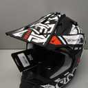 O'Neal 2 SRS Helmet Glitch (X-Large, Black/White)