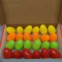 Qouinuey Prefilled Easter Eggs with 24 PCS Gemstones Crystals, Easter Basket Stuffers for Kids Party Favor Egg Hunt Game Classroom Exchange Gift for Boys Girls
