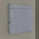 ZeeMart Basic Linen Style Table Runner, 14 x 108 Inch Blue Chambray, Rustic Farmhouse Light Dusty Blue Table Runners 108 Inches Long, Everyday Polyester Table Runner - Machine Washable & Easy Care
