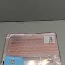 IBENZER Compatible with New MacBook Air 13 inch case 2022 2021 2020 M1 A2337 A2179 A1932, Hard Shell Case&Keyboard Cover&Screen Film for Mac Air 13 with Touch ID (20182022), Rose Gold, AT13MPK+2