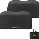 RVMATE RV Tire Covers - Dual Axle Wheel Cover (2 Pack) Fits 27"-30" Tires, Waterproof Anti-UV 600D Oxford Black Dual Tire Covers for RV/Truck/Trailer