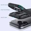 Nillkin for iPhone 17 Pro Max Case with Slide Camera Cover, Thin Slim Fit, Shockproof Protective, Protector Privacy, Phone Case iPhone 17 Pro Max Camera Lens Protector 6.9 inch, Black