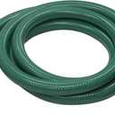 Eastrans 2x20 Heavy Duty Green PVC Suction Hose,Discharge Hose Pump Kit,2" Inside Diameter, 20 ft Length