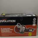 Evolution R12DCT 12 Inch Concrete Saw with Water Fed Dust Suppression (Aka Angle Grinder, Cut Off Saw, Masonry) Electric, No Gas, 4-1/2" Cut - Incl Premium Diamond Blade (Formerly R300DCT+)