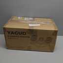 Yagud Rock Stepper for Exercise at Home, Portable Rock Stepper Side to Side with Resitance Bands,Full Body Workout Stepper Exercise Machine Low-Impact Knee-Friendly for Office