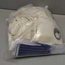 SPXTEX Cream White Velvet Curtains 54 Inches Long - Grommet Thermal Insulated Window Treatment for Bedroom, Light Filtering Set of 2 Panels