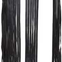 GORGECRAFT PU Leather Tassel Waist Belt Black Vintage Punk Wide Long Fringe Dress Belt Adjustable Women Jeans Skirt Boho Waistband Gothic Body Harness for Halloween Party Dance Cosplay Costume