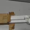 ALLZONE Tension Curtain Rods for Windows 66 to 120 Inches, White Curtain Rods No Drilling, Heavy Duty Extra Long Tension Rod for Curtains, Outdoor Curtains Rod for Patio, Bedroom