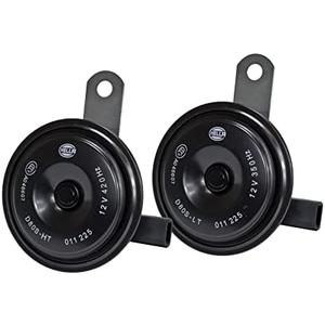 HELLA 011225881 Black 77mm 12V BX Disc Horn Kit (Toyota)