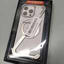 OATSBASF Minimalist Phone Case Compatible with iPhone 16 Pro Max 6.9", 360 Rotation Kickstand Aluminum Metal Frameless Design Bumper Z Case, Protective Shock Grade Shell, Black