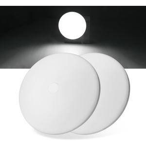 RV Light Interior 12V, 4.5Inch RV Ceiling Dome Light, RV LED Puck Light with ON/Off Switch, 500LM Camper Lights Fixture for RV Boat Camper Trailer (6500K Cool White, 2PCS)