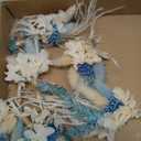 6PCS Mini Boho Dried Flower Bouquet Dried Flowers Small Bouquets Mini Natural Real Plants for Wedding Table Centerpieces Gift Box Cake Bottle Decor Home Vase Decorations DIY Craft (04)