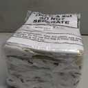 Yeaqee 50 Pack Metallic Gift Bags with Handle and Tissue Paper Gold Foil Thank You Bag for Wedding Groomsmen Bridal Baby Shower Welcome Gifts Holiday Party Favors 9x7x3.15'' (White Gold)