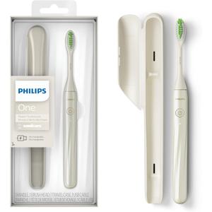 Philips Sonicare One by Sonicare Rechargeable Toothbrush, Snow, HY1200/27