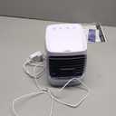 Arctic Air Chill Zone Evaporative Cooler with Hydro-Chill Technology, Portable Fan with 4 Adjustable Speeds, 8-Hour Cooling, Fan for Bedroom, Living Room, Basement, Office & More