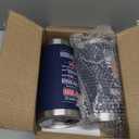 Valentines Day Gifts for Dad - 20 oz Stainless Steel Tumbler, Valentines Day Gifts for Dad from Daughter Son and Wife, Funny Father Valentine's Day Gift, Cool Valentine's Tumbler, Coffee Cup (Navy Blue Dad)