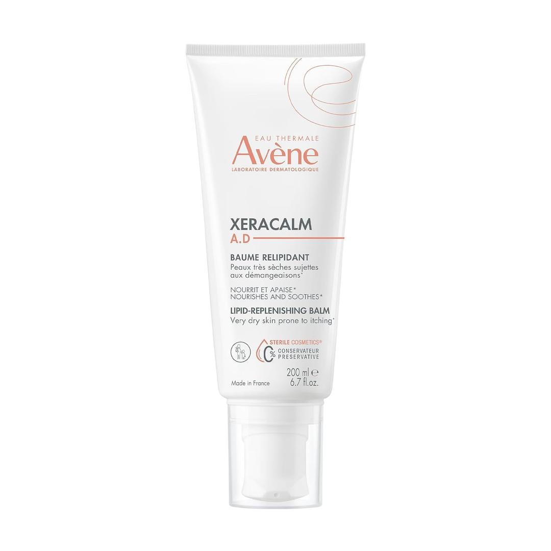 Avne XeraCalm A.D Lipid-Replenishing Balm, Atopic Dermatitis, Eczema-Prone Skin, For dry, itchy Skin, Restore Skin Barrier, Infants, Children & Adults, No Preservatives, Fragrance-Free 6.7 Oz.