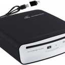 OAUW USB External Car Universal CD Player USB Connection Portable CD Player for Car Android Navigation/TV/MacBook pro/Laptops Desktops with Plug and Play