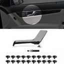 Inside Passenger Door Handle Interior Front Right Pull Handle Repair Kit Replacement for Mercedes Benz W204 C250 C300 2047201171 2047201763 Chrome
