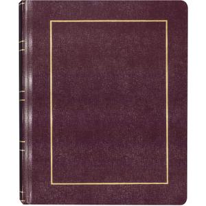 National Law Record Book, Burgundy, 9.75" x 8", 150 Numbered Sheets (56907)