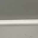 BlindsAvenue Cellular Honeycomb Cordless Polyester Shade, 9/16" Single Cell, Light Filtering, White, Size: 26" W x 48" H
