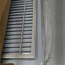 2 Pcs 16" x 20" Gable Aluminum wall Vents for shed loft Windows, with Screens and Screws, for Ventilation of Exterior Doors and Walls Inside Dimensions: 14" x 18"