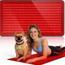 Full Body Red Light Therapy Mat with 640 LEDs, 3-in-1 660nm & 850nm TPU Infrared Light Blanket, 38" x 23.6" Foldable Therapy Pad with Timer Controller Pulse Modes for Home Use 48W