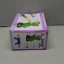 Dinosaur Shooting Toys for Kids 3-5 Years, Movable Target Shooting Games with 2 Air Pump Launcher, Interactive Competition Game Gift for Boys and Girls Ages 3 4 5 6 7 8 Years Old