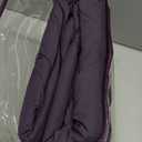 Nestl Purple Duvet Cover Queen Size - Soft Double Brushed Duvet Set with Button Closure & Corner Ties, 3 Piece Luxurious Pinch Pleated Duvet Cover Set 90x90 Inches with 2 Pillow Shams