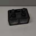 Kitchen Soap Dispenser Set, with Hand and Dish Soap, Sponge Caddy and Brush Holder 4-in-1 Kitchen Dual Soap Dispenser Set for Kitchen Sink, Bathroom - Black