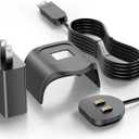 USB Charging Cable Compatible with Shark WV201 WV205 WV250 WV201BK WV201RGBRN WV200C WV203C WANDVAC Cordless Handheld Vacuum Rechargeable Car Home Dustbuster Replacement Magnetic Charger