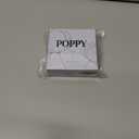 POPPY Nipple Covers | Pasties | Nipple Coverage for Women | Sticky bra | Adhesive bra | Strapless bra | Reusable | 1 pair (Bronze)