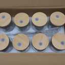 Mumufy 8 Pack Bridesmaid Glass Tumbler Gifts Boho Floral 16oz Iced Coffee Cups with Bamboo Lids and Straws Elegant Bridal Party Proposal and Wedding Shower Gifts