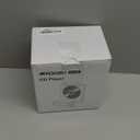 Mydash Desktop CD Player with Bluetooth 5.4 Transmitter & Receiver, FM Radio, Ambient Lighting, Sleep Timer, HiFi Speakers, Aesthetic Home Audio System for Kpop & Audiophiles, White