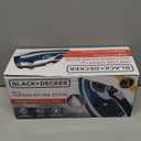 BLACK+DECKER ICR19XS One Step Steam Cord Reel Iron, Blue