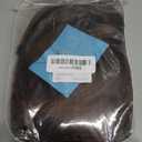 MAGQOO Brown Wigs Women Short Brown Mixed Wig with Bangs Retro Bouffant Beehive Wigs 60s 70s 80s Costume Cosplay Halloween Party with Wig Cap