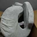 My Brest Friend Super Deluxe Nursing Pillow - Enhanced Comfort & Ergonomic Breastfeeding Pillow for Ultimate Support For Mom & Baby - Adjustable and with Handy Side Pocket, Platinum