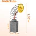 3 pack 126984 Carbon Brush with Spring for Miller Welder Arc Welding Equipment Replacement Parts