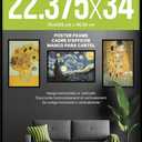 Allposters Standard Poster Frame (22.4 x 34), Black