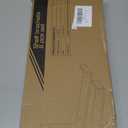 12 Inch Heavy Duty Floating Shelf Bracket, Wall Mounting Industrial Black Shelf Brackets, 1/5 Inch Thick Iron Metal Brackets for Shelves 6 Packs