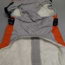 IECOii Dog Winter Coat Waterproof - Orange, Medium - Dog Coat with Harness Built in for Medium Dogs, Thermal Warm Fleece Lined with Zip Up Cold Weather Jacket,Reflective Snowsuit for Outdoor Hiking (Medium(Chest:20.9 in))