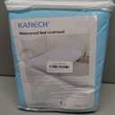 KANECH Incontinence Bed Pads Twin Size, Heavy Absorbency Reusable Washable Waterproof Mattress Protection for Adults, Elderly and Pets (39x80 Inch, Pack of 1) Blue