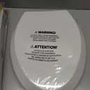 Jool Baby Quick Flip Toilet Seat, Built-in Potty & Splash Guard (Elongated)