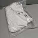 Lace Fishtail Dress for Women Mesh Long Sleeve Round Neck Bodycon Midi Dress Sexy Hollow Cocktail Party Wedding Slim Fitted Outfits (White, M)