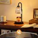 Innqoo Candle Warmer Lamp with Timer, Dimmable Candle Warmer for Jar Candles, Height Adjustable Wax Melts Warmer, Birthday Gifts for Women Mom, House Warming Gifts New Home Decor
