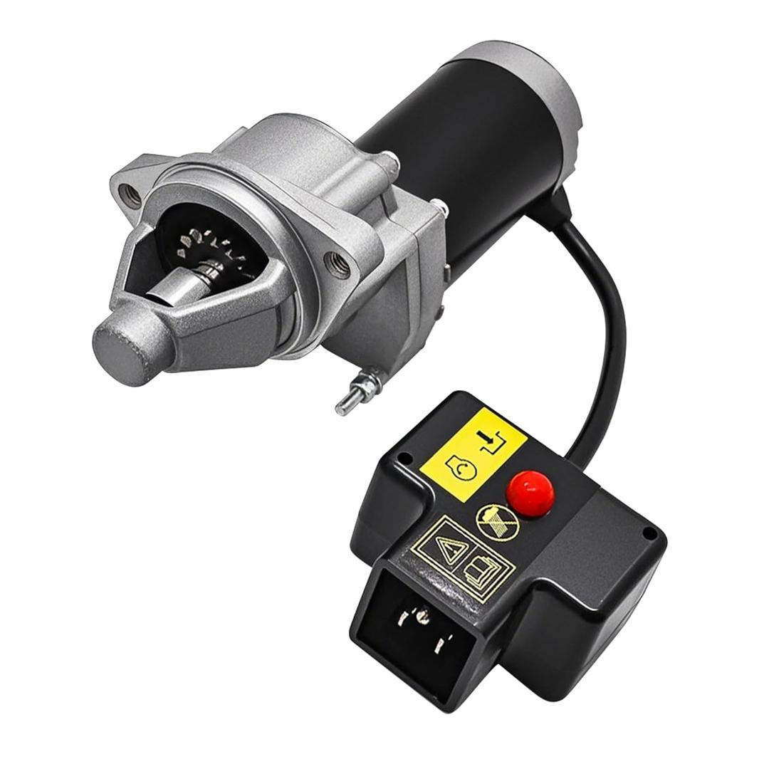 JQ170-4 Electric Starter Motor Fit for Ariens AX 369cc 414cc 420cc Gas Snow Blower Engine,for Champion 301cc 27-inch/Husqvarna ST330 ST427 ST430 Snow Blower,Also for LCT 369cc 414cc StormForce Engine