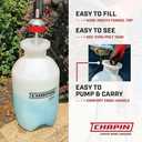 Chapin 20004 Made in USA 1 -Gallon Lawn and Garden Pump Pressured Sprayer, for Spraying Plants, Garden Watering, Weeds and Pests