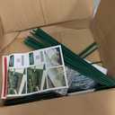 Garden Netting Kit for Raised Beds, 10x50FT Ultra Fine Mesh Netting＆ 6 Sets of 8FT Fiberglass Garden Hoops, Row Cover Insect Netting for Vegetable Plant Fruit Flowers Protection