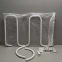 Homeleader Towel Warmer and Drying Rack, Heated Towel Rack, Wall Mount & Free Standing Towel Heater for Bathroom, 120W